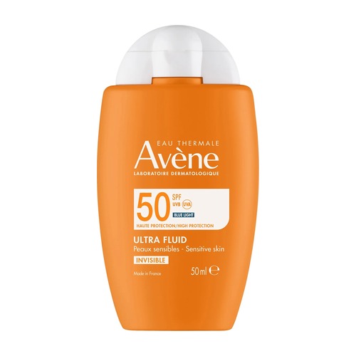 Avène Ultra Fluid Invisible SPF50+ Sunscreen 50ml - Ultra Light Texture