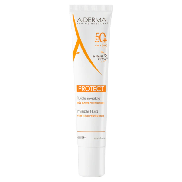 A-derma Protect Invisible Fluid SPF50+