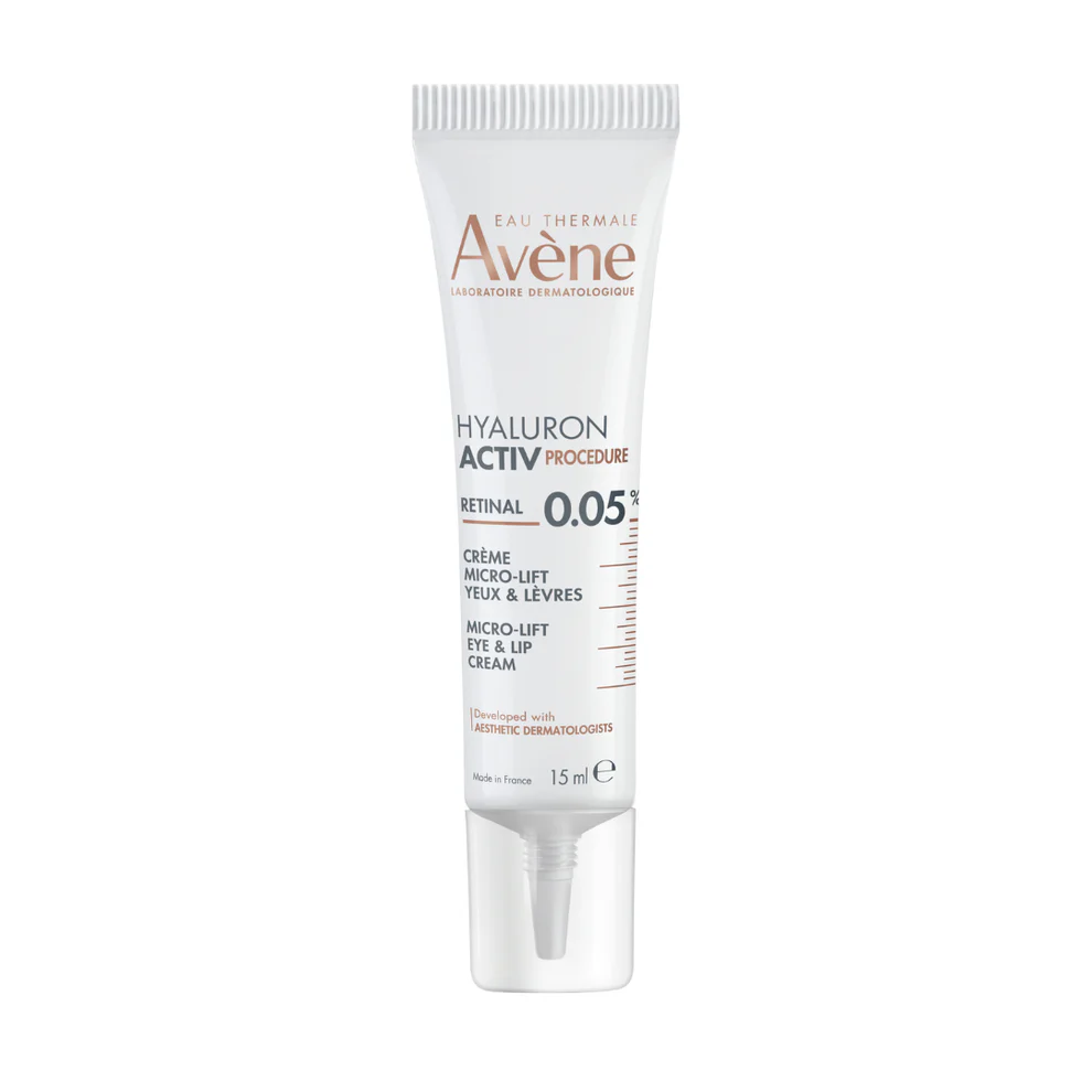 Avène Hyaluron Activ Micro-Lift Eye &amp; Lip Cream l 0.05% Retinal 3x more active than retinol
