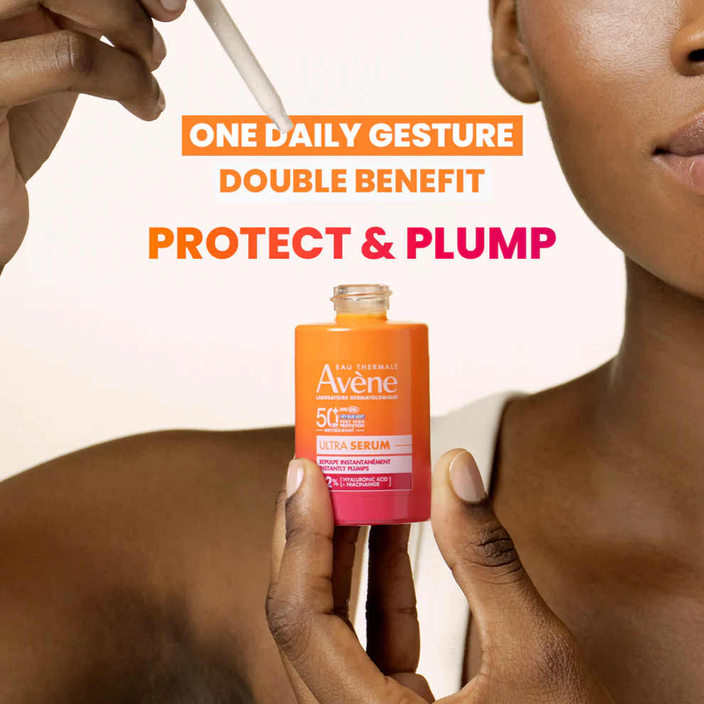 Avène Ultra Serum SPF 50+ Sunscreen | Ultra Light Hydrating Hyaluronic Acid Serum