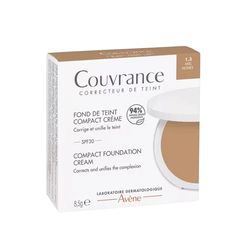 Avène Couvrance Compact Foundation Cream - Matte Finish naturel 1.1