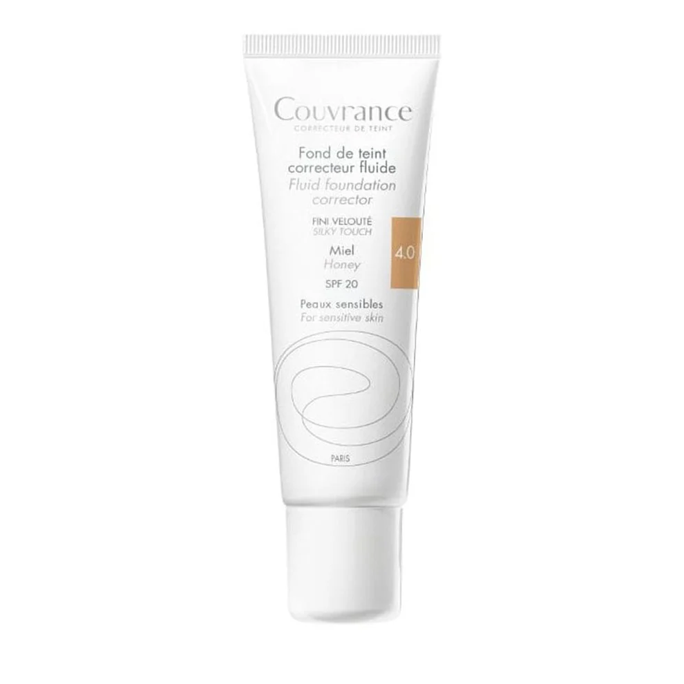 Avène Couvrance Fluid Foundation Corrector SPF 20 miel