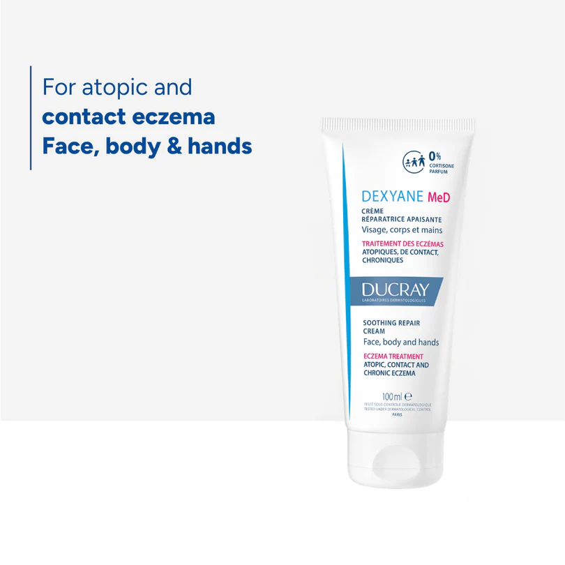 Buy Ducray Dexyane Med Soothing Repair Cream &amp; get a FREE 100ml Ultra-Rich Cleansing Gel