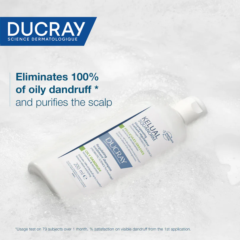 Ducray Kelual squanorm anti-dandruff treatment shampoo - Oily dandruff 200ml