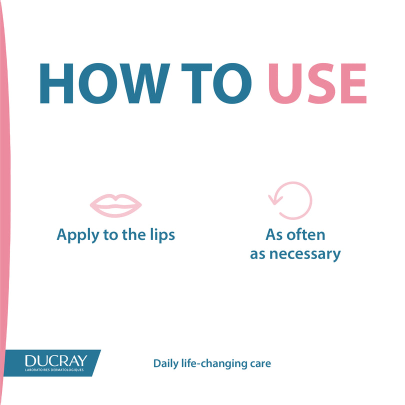 Ducray Ictyane Moisturizing and protective Lip Balm 15ml