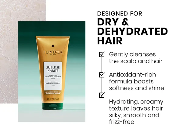 René Furterer Sublime Karité Hydrating Smoothing Shampoo 200ml