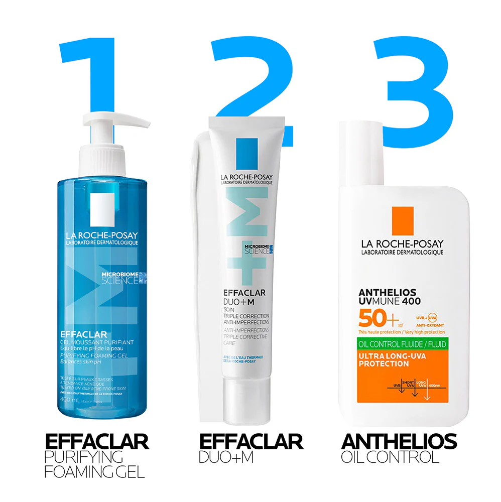 Effaclar Acne Foaming Cleansing Gel for Oily and Acne Prone Skin. 400ml