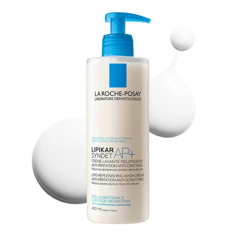 Lipikar Syndet AP+ Lipid Replenishing Wash Cream. 400ml