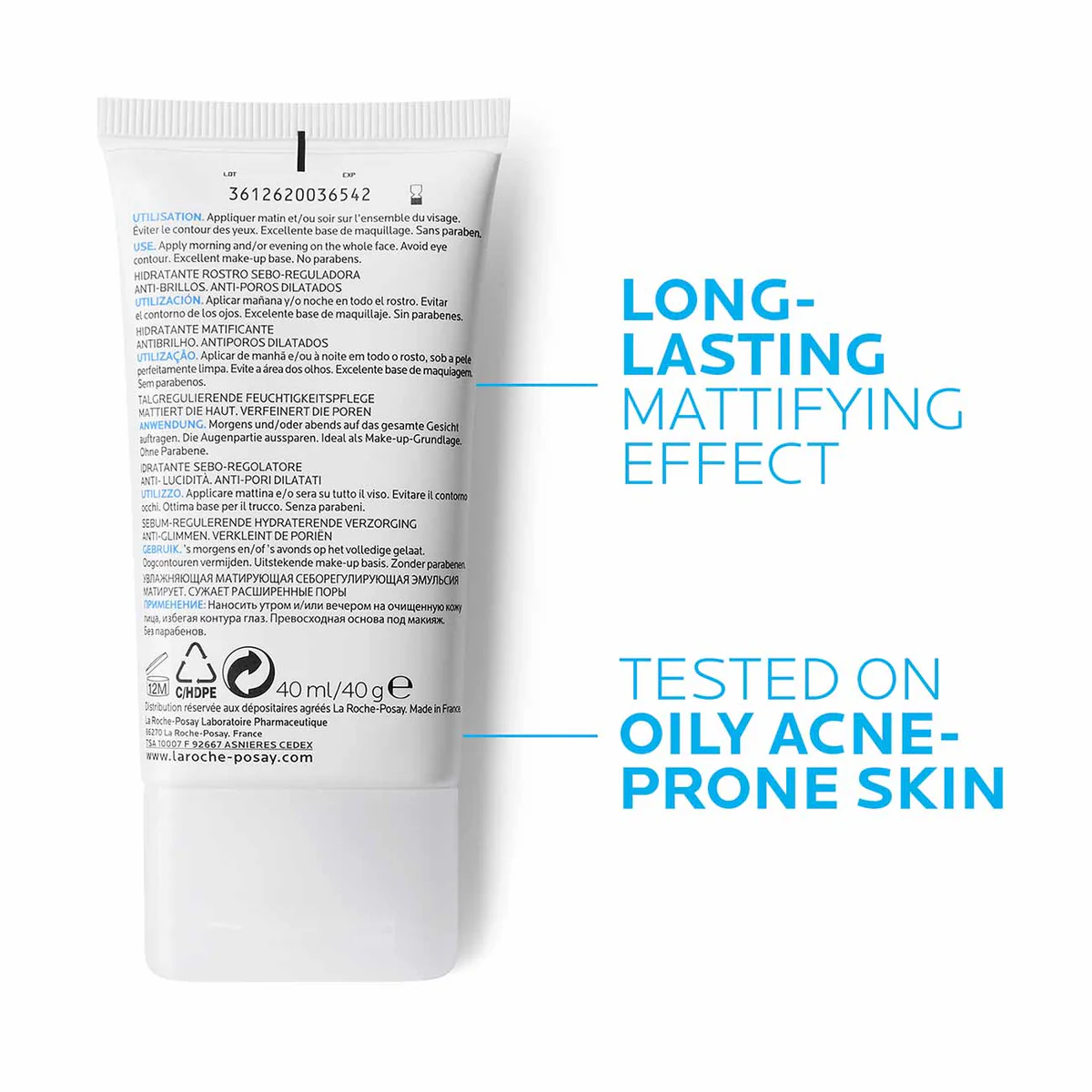 Effaclar MAT Mattifying Moisturizer for Oily Skin