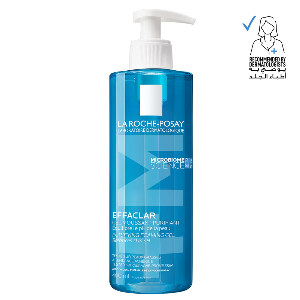 Effaclar Acne Foaming Cleansing Gel for Oily and Acne Prone Skin. 400ml