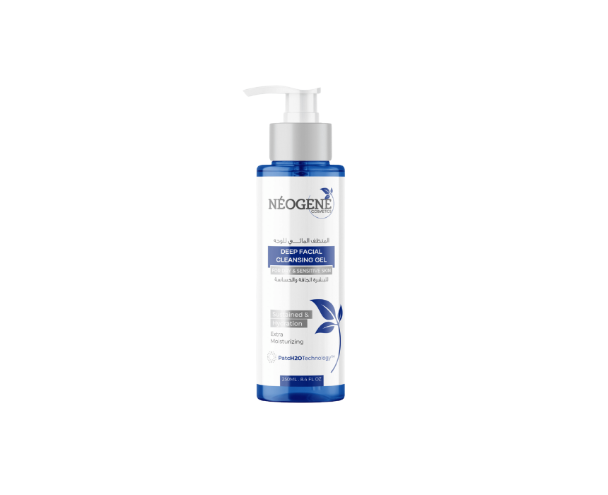 Deep facial cleansing gel