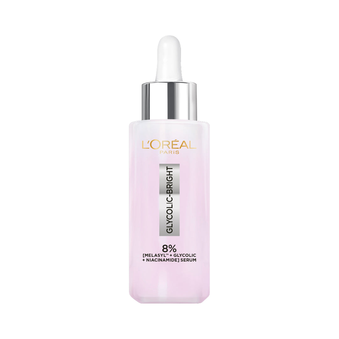 Glycolic Bright Serum with 8% [Melasyl ™ + Glycolic Acid + Niacinamide] face serum for Dark Spots &amp; Brightening 30ml