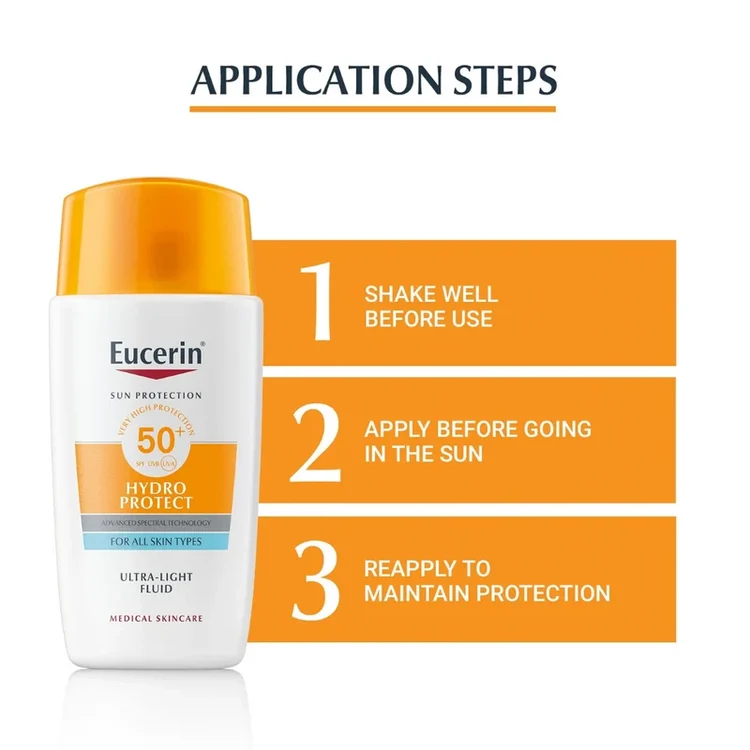 Sunscreen Hydro Protect Face Ultra Light Fluid
